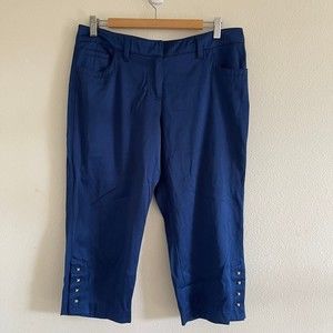 ZAC & Rachel women’s navy blue capri pants size 10P